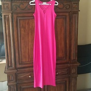 Fitted Derek Heart Maxi Dress